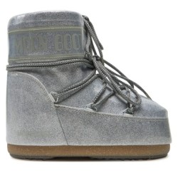 Schneeschuhe Moon Boot Icon Low Glitter 80D1409440 Silberfarben