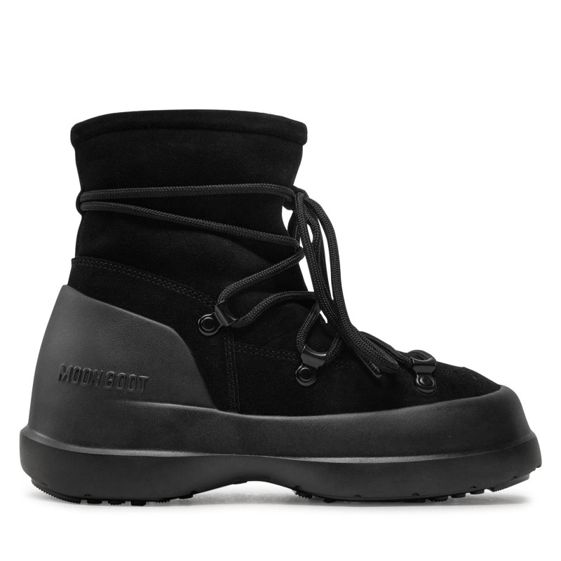 Schneeschuhe Moon Boot Luna Boot Suede 80D2480030 Schwarz