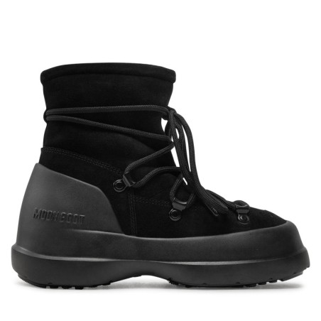 Schneeschuhe Moon Boot Luna Boot Suede 80D2480030 Schwarz