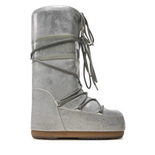 Schneeschuhe Moon Boot Icon Glitter 80D1402850 Silberfarben