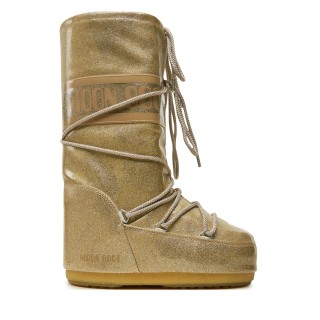 Schneeschuhe Moon Boot Icon Glitter 80D1402850 Goldfarben