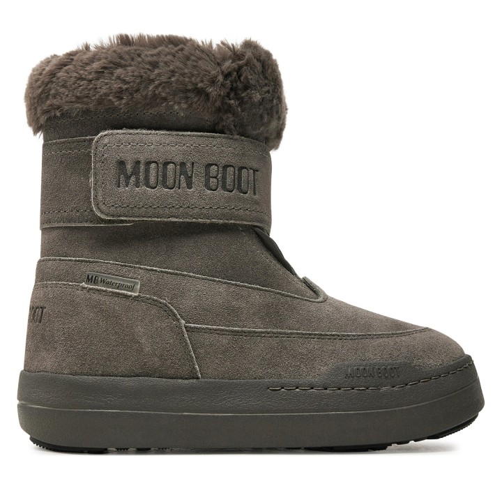 Schneeschuhe Moon Boot Junior Park Dtrap Boot Suede 80D3440040 Grau