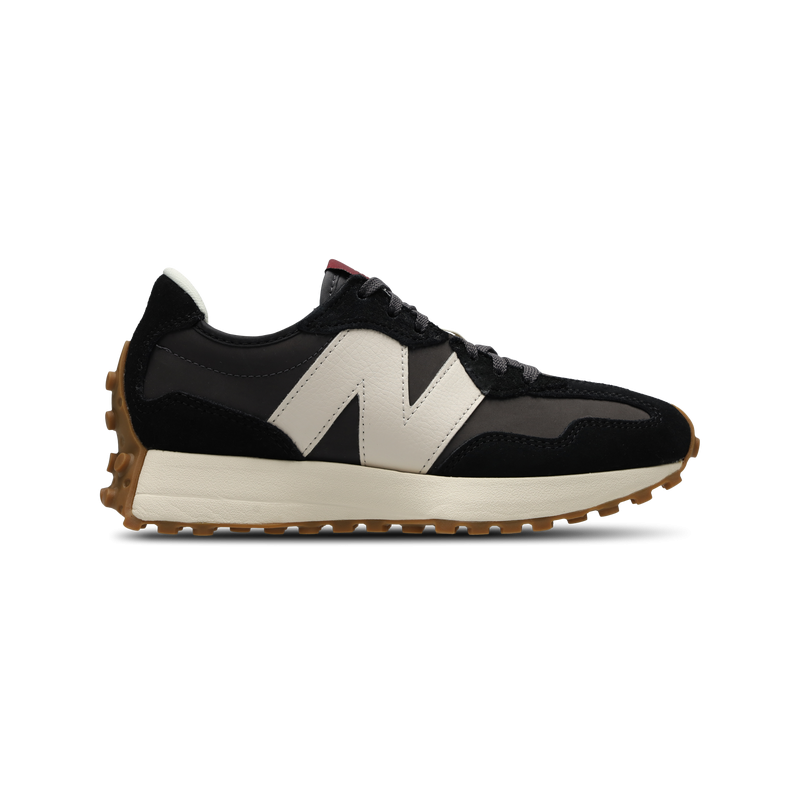 New Balance 327 Damen Schuhe - Schwarz - Größe: 36.5 - Synthetik, Leder, Polyamid - Foot Locker