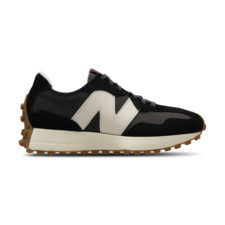 New Balance 327 Damen Schuhe - Schwarz - Größe: 36.5 - Synthetik, Leder, Polyamid - Foot Locker