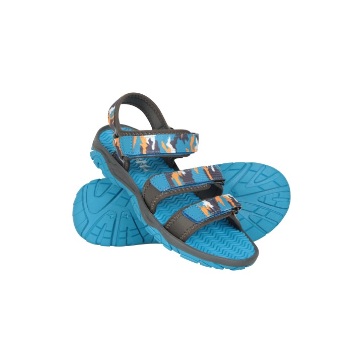 Reef 3-Riemen Kinder-Sandalen - Dunkel Aquamarin