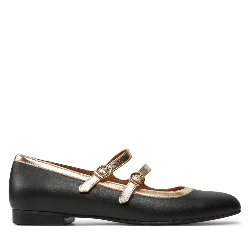 Halbschuhe R.Polański 1896 Schwarz