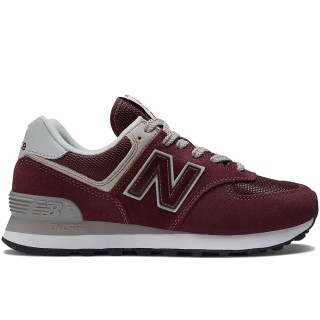 New Balance 574 Core Burgundy/White
