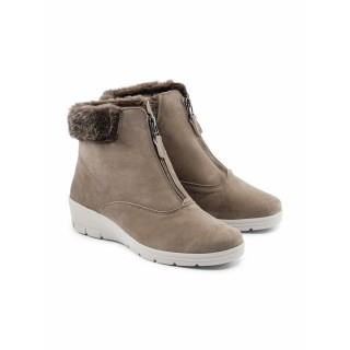 Hallux-City-Stiefelette Keilabsatz