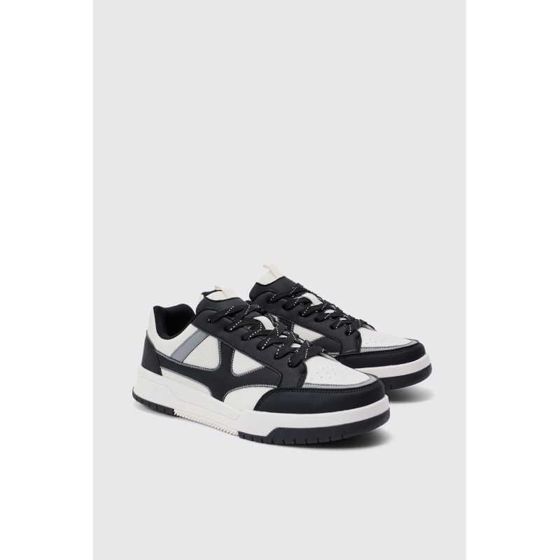 Klobige Man Sneaker in schwarz - 42, Schwarz