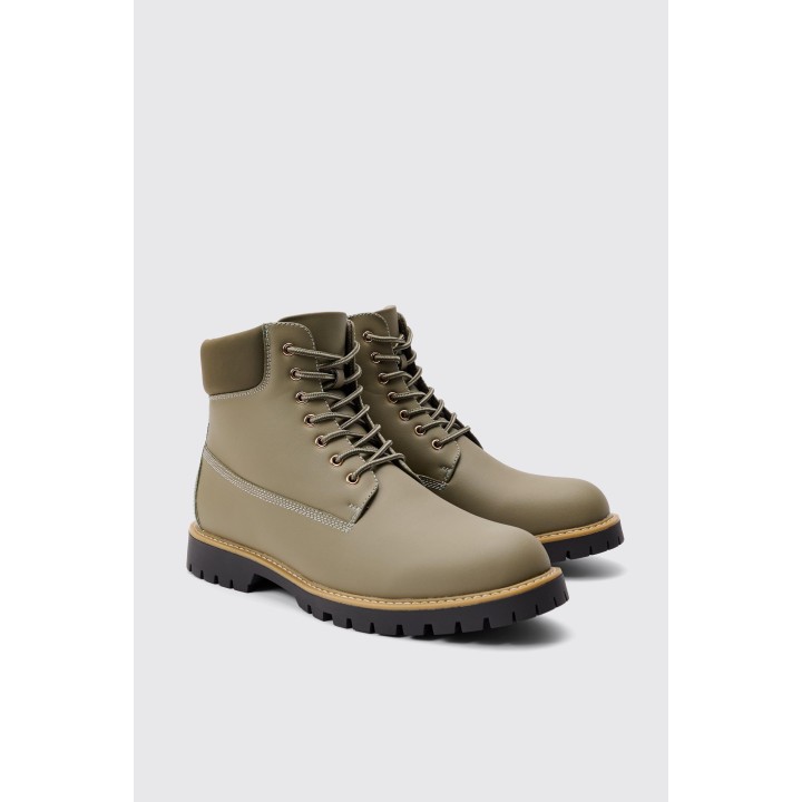 Stiefel - Khaki - 42, Khaki
