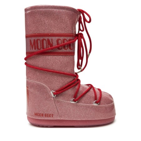Schneeschuhe Moon Boot Icon Junior Glitter 80D3400290 Rosa