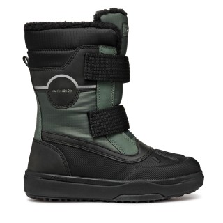 Schneeschuhe Geox J Bunshee Pg Boy B A J46D8A 0MEFU C0450 S Grün