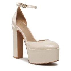 Halbschuhe TWINSET 232TCP140 Écru