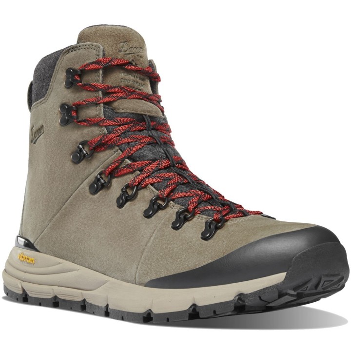 Danner Arctic 600 Side Zip 7 Brown Red