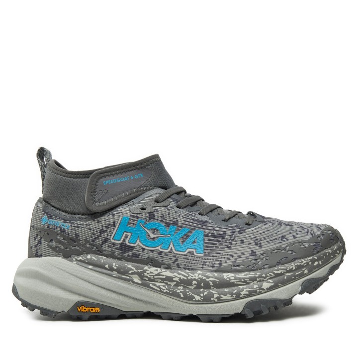 Laufschuhe Hoka Speedgoat 6 Mid GTX GORE-TEX 1155152 Grau