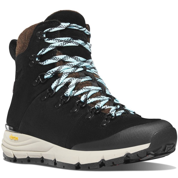 Danner Womens Arctic 600 Side Zip 7 Black Spark Blue