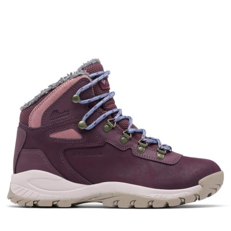 Trekkingschuhe Columbia Newton Ridge Wp Omni-Heat II 2100221 Dunkelrot