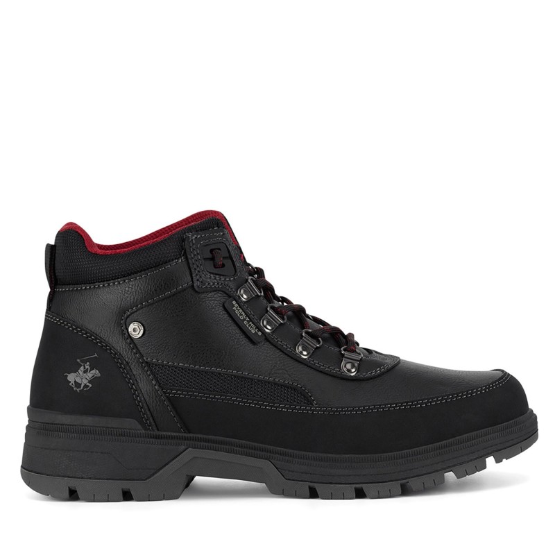 Schnürschuhe Beverly Hills Polo Club 23AB508 Schwarz