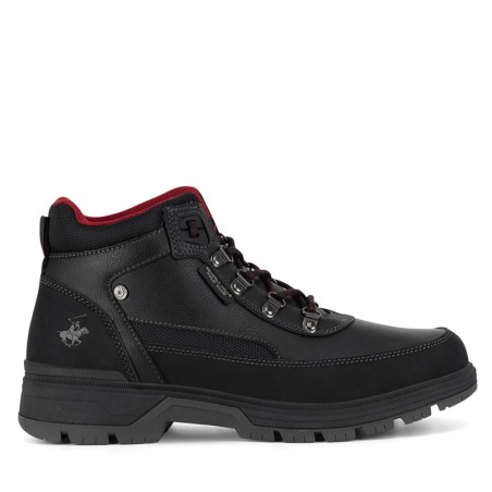 Schnürschuhe Beverly Hills Polo Club 23AB508 Schwarz