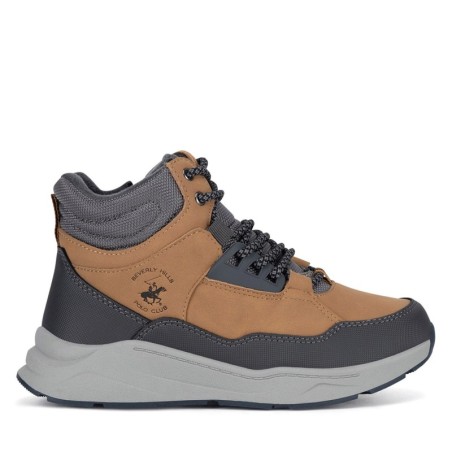 Schnürschuhe Beverly Hills Polo Club CF2983-1 Braun