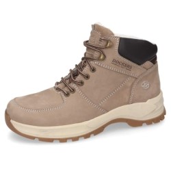 Dockers by Gerli Winterstiefel, High Top Sneaker, Schnürboots mit weich gepolstertem Schaftrand