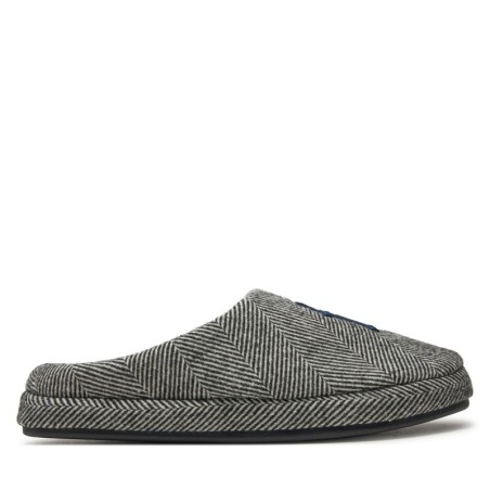 Hausschuhe Tommy Hilfiger Embroi Herringbone House Shoe FM0FM05539 Schwarz