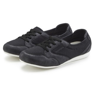 LASCANA Sneaker, Freizeitschuh, Halbschuh in modischer Mesh-Optik VEGAN