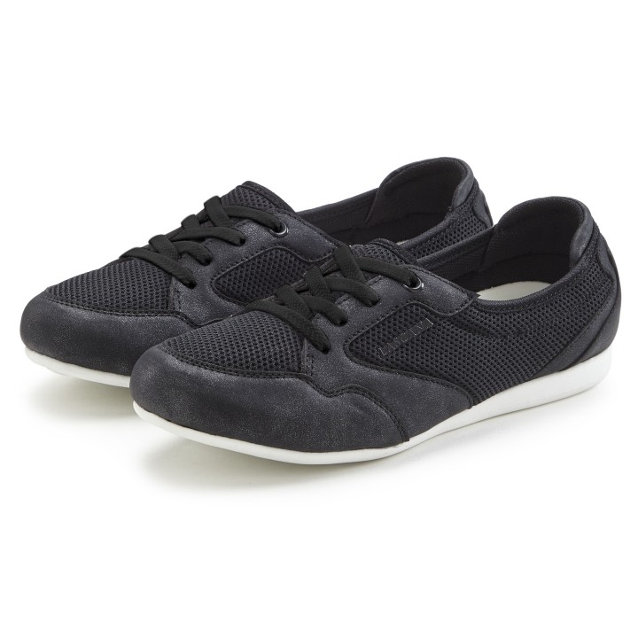 LASCANA Sneaker, Freizeitschuh, Halbschuh in modischer Mesh-Optik VEGAN