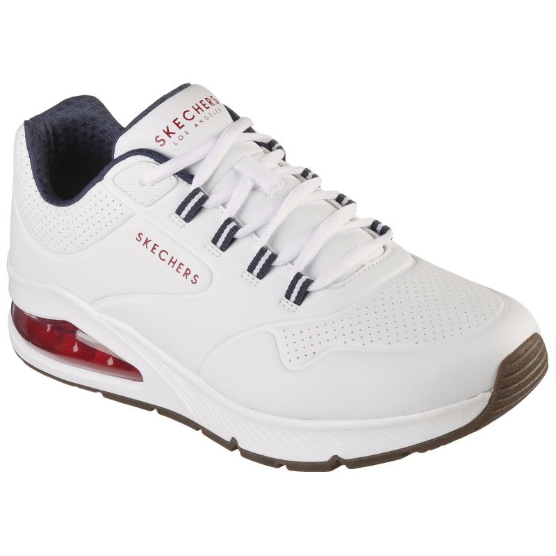 Skechers Sneaker "UNO 2", im monochromen Look, Freizeitschuh, Halbschuh, Schnürschuh