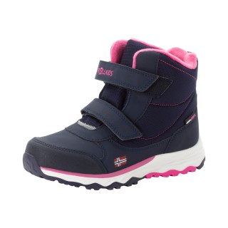 TROLLKIDS Winterstiefel "KIDS HAFJELL WINTER BOOTS", wasserdicht, Klettverschluss, reflektierende Details