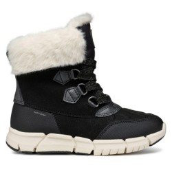 Schneeschuhe Geox J Flexyper Girl B Ab J46APA 0AU50 C9B1P S Schwarz