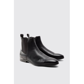 PU Chelsea-Stiefel - Schwarz - 40, Schwarz