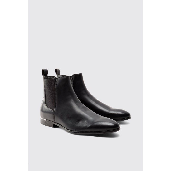 PU Chelsea-Stiefel - Schwarz - 40, Schwarz