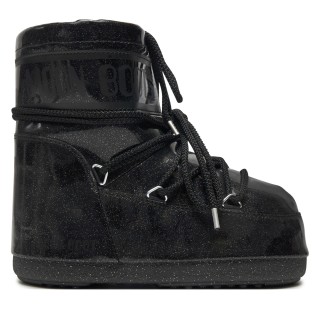 Schneeschuhe Moon Boot Icon Low Glitter 80D1409440 Schwarz