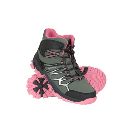 Softshell-Kinderstiefel - Dunkel-Khaki