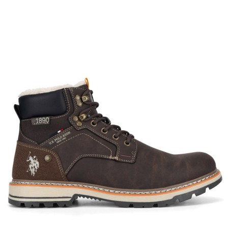 Schnürschuhe U.S. Polo Assn. YURIY001M/DYH1 Braun