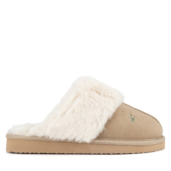Hausschuhe Beverly Hills Polo Club WFA3417-1 Beige