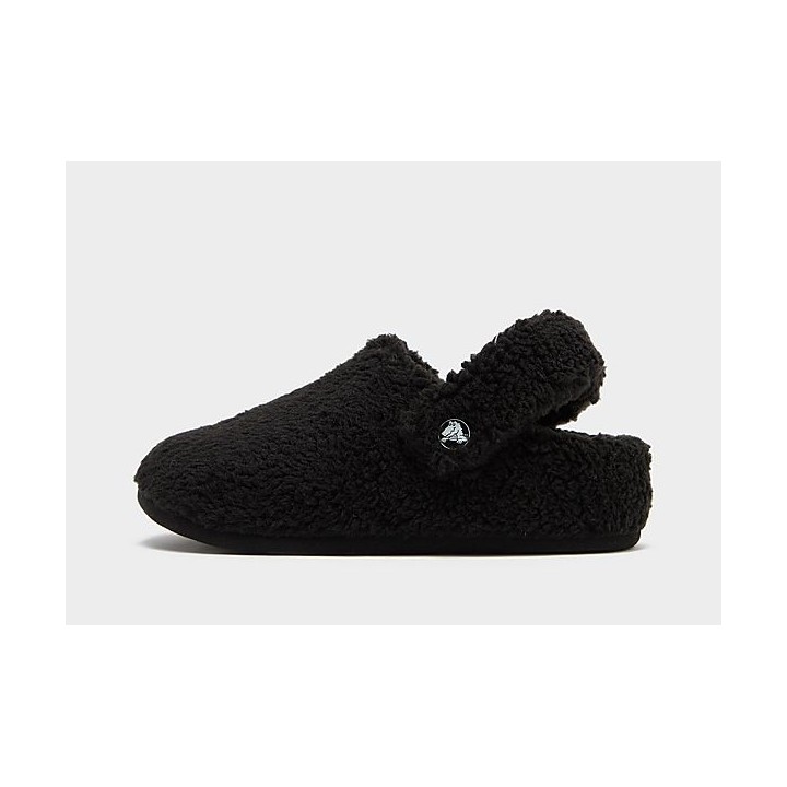 Crocs Classic Cozzzy Slipper Kleinkinder - Black, Black