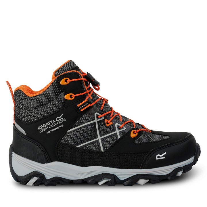 Trekkingschuhe Regatta Samaris III Jnr RKF834 Schwarz