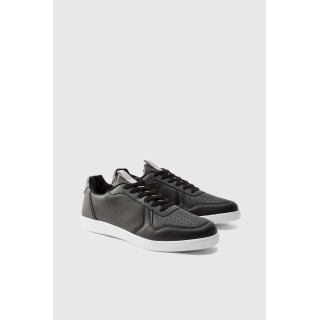 Perforierte Sneaker - Schwarz - 41, Schwarz