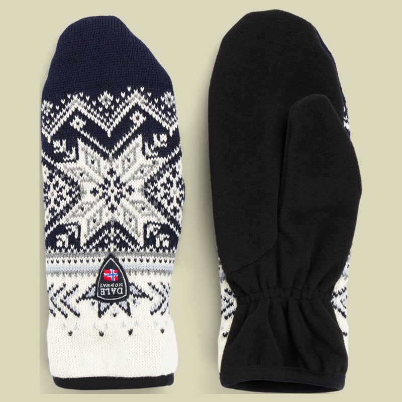 Vail Polar Mittens S beige - Farbe offwhite marine midnightnavy