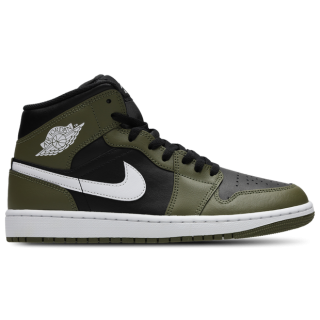 Jordan Aj1 Herren Schuhe - Schwarz - Größe: 40 - Leder - Foot Locker