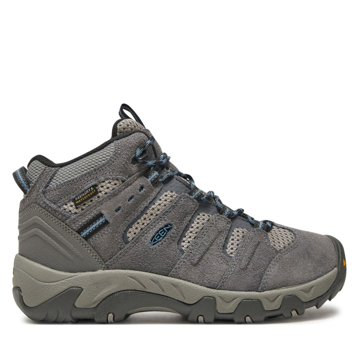 Trekkingschuhe Keen Headout Mid Wp Steel 1028307 Grau