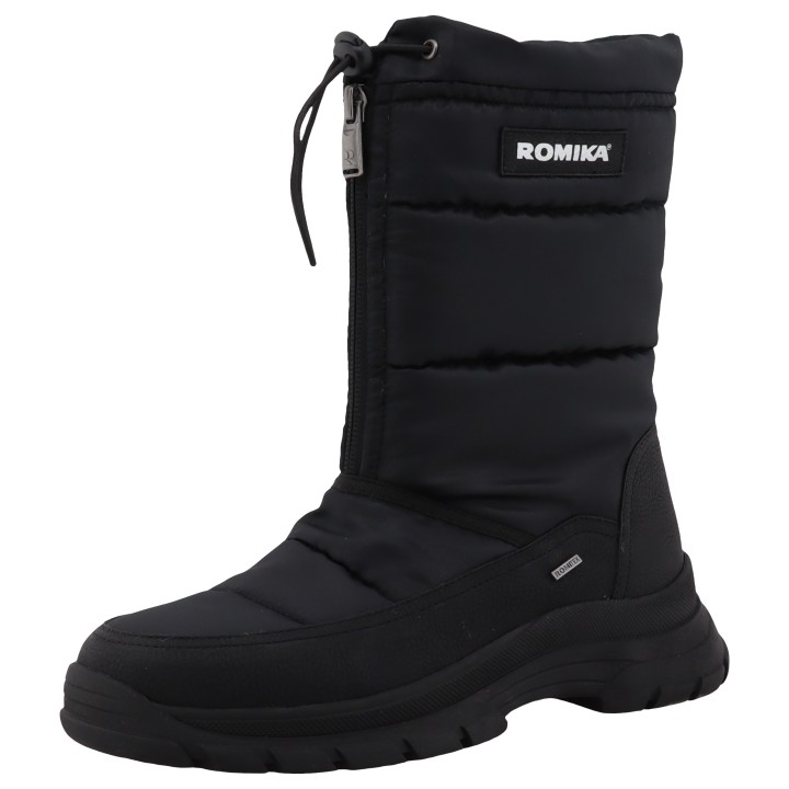 Romika Winterstiefel, Keilabsatz, Schlupfstiefel mit wasserabweisender ROMITEX-Membran