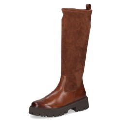 Caprice Winterstiefel, Blockabsatz, Stiefel, Langschaftstiefel in bequemer Weite