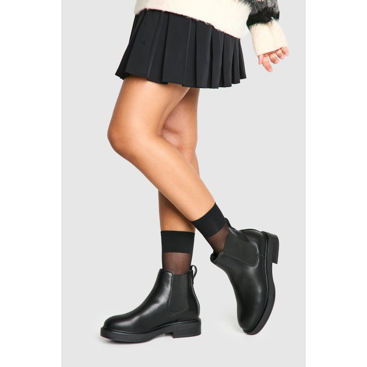 Chelsea-Stiefeletten - Black - 38, Black