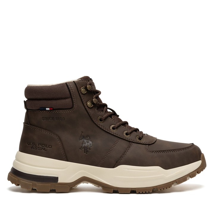 Schnürschuhe U.S. Polo Assn. OSCAR001M/DYT1 Braun