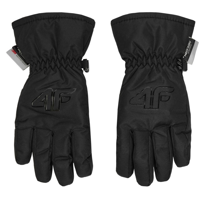 Skihandschuhe 4F 4FJWAW24AFGLU130 Schwarz