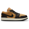 Jordan 1 Low Herren Schuhe - Gelb - Größe: 42 - Leder - Foot Locker