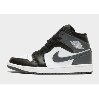 Jordan Air 1 Mid - Black - Mens, Black